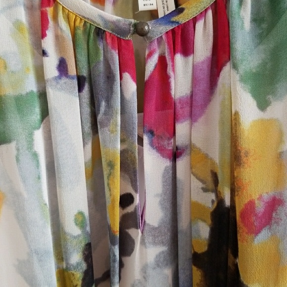 SOLD! Anthropologie Meadow Rue autumn bulbs maxi - Picture 3 of 6